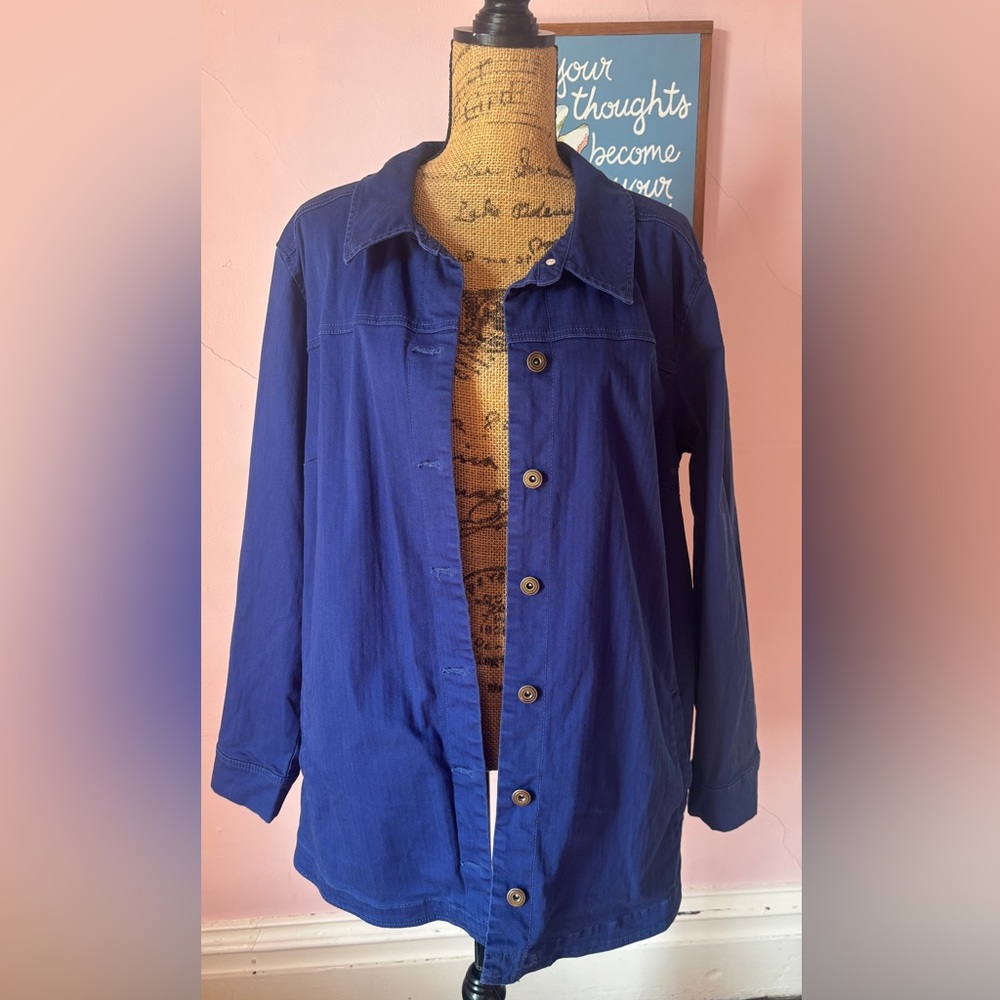 Denim&Co Blue Jean Jacket